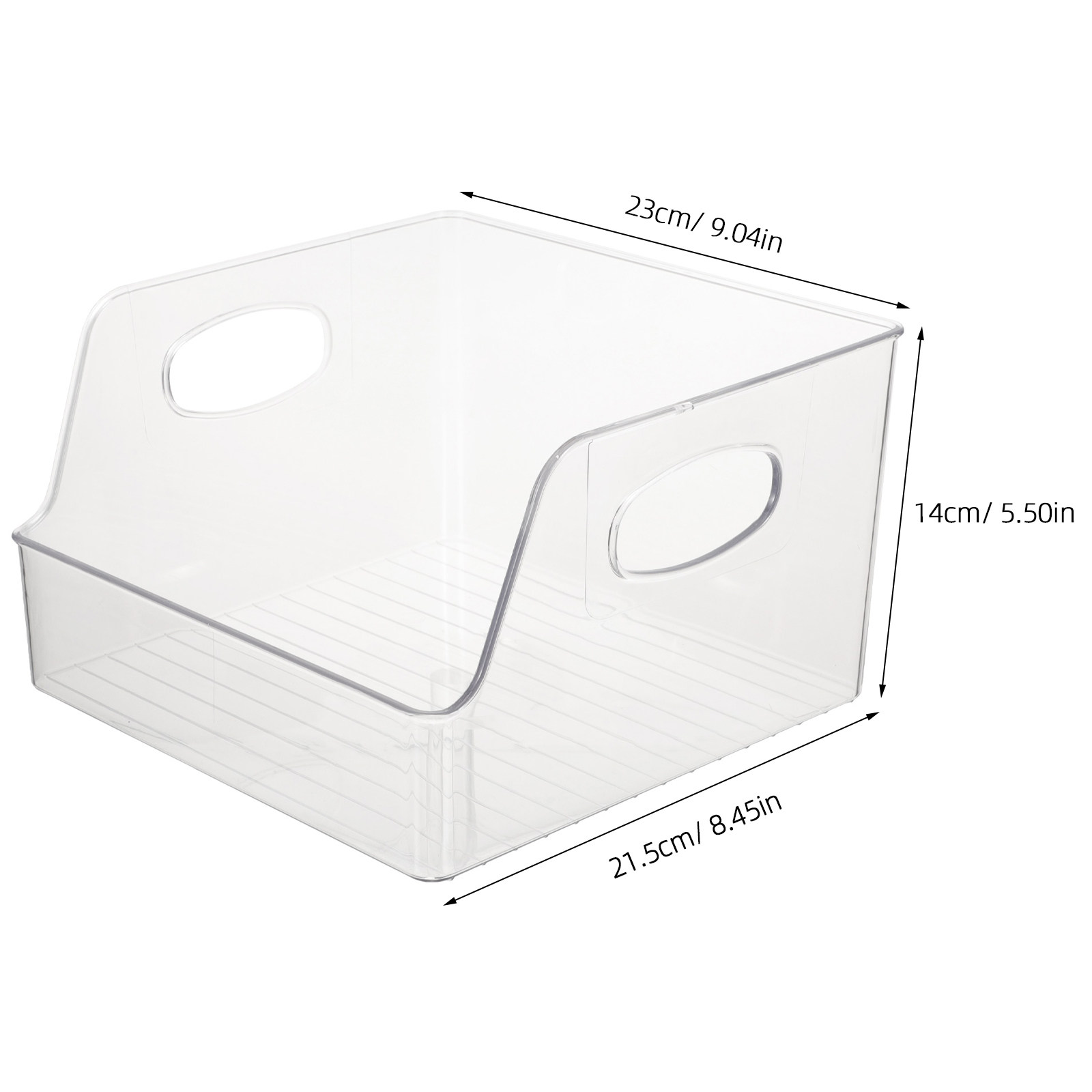 1Pcs Transparent Book Organize - Home Office Library recension och pris
