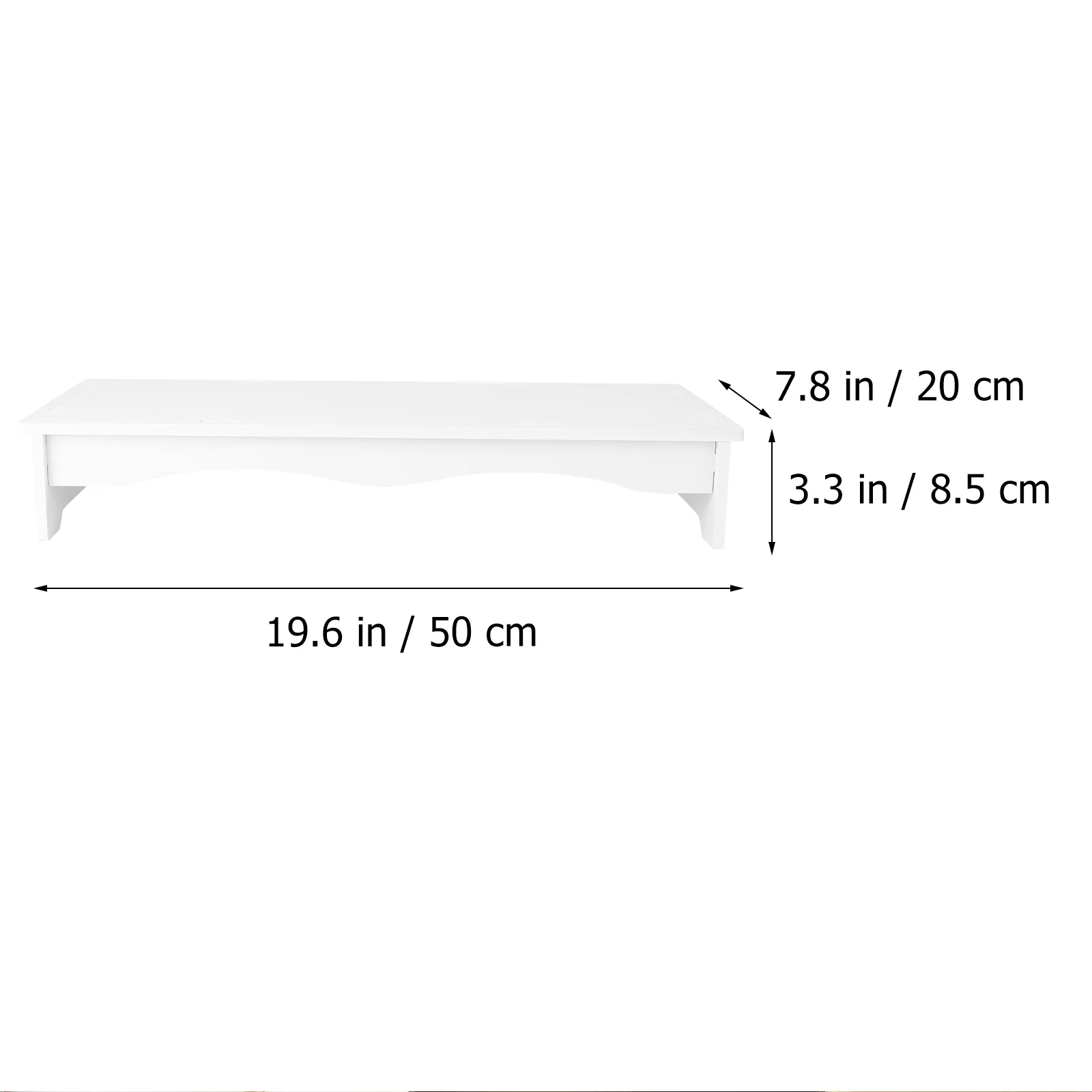 Computer Heightened Shelf Moni - Monitor Riser Stand recension och pris