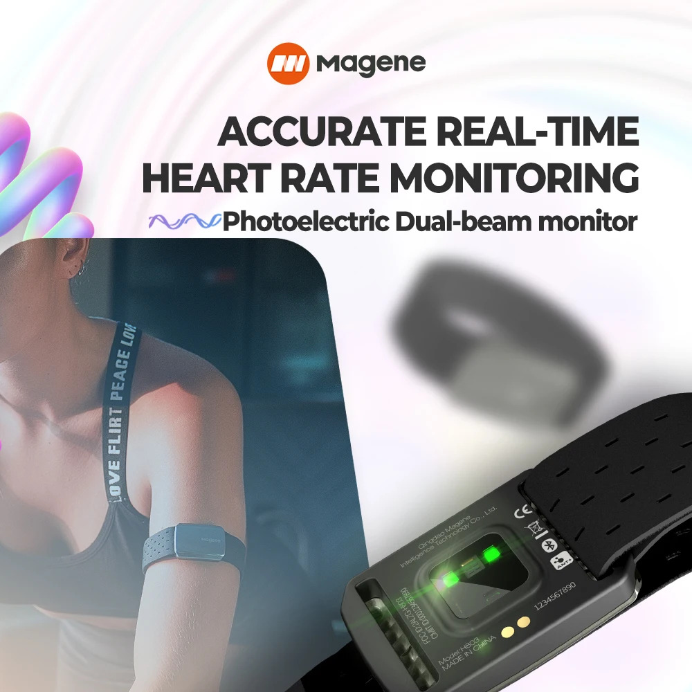 Magene H803 Heart Rate Armband - Monitor Arm Dual recension och pris