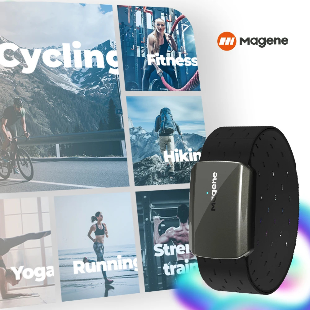 Magene H803 Heart Rate Armband - Monitor Arm Dual recension och pris