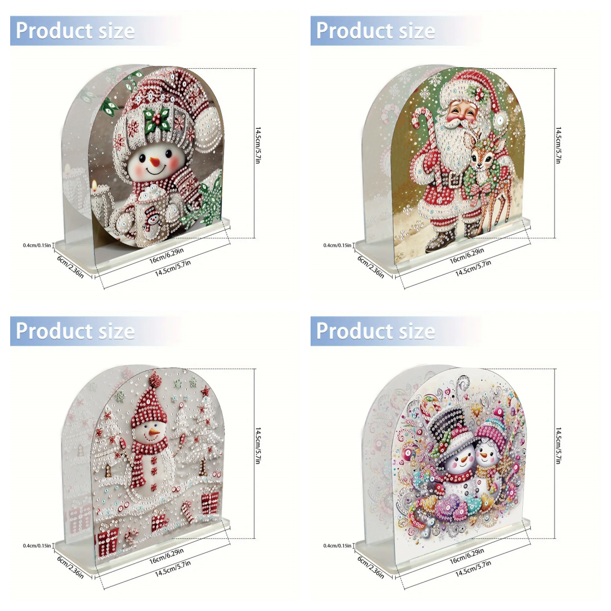 1 Piece/Set DIY Christmas Diam - Home Office Bagas recension och pris