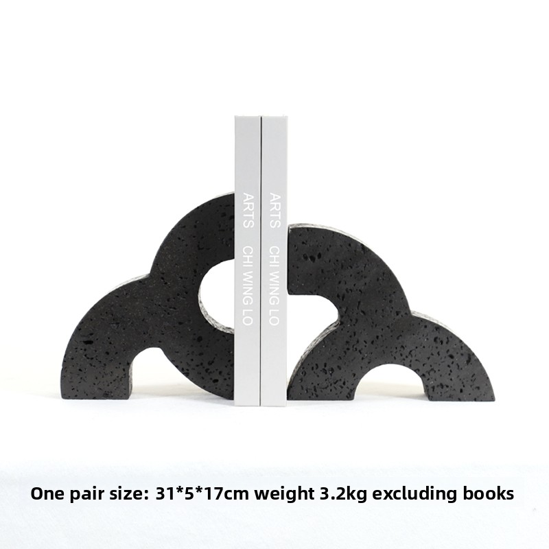 Modern Marble Bookends Heavy D - Home Office Library recension och pris