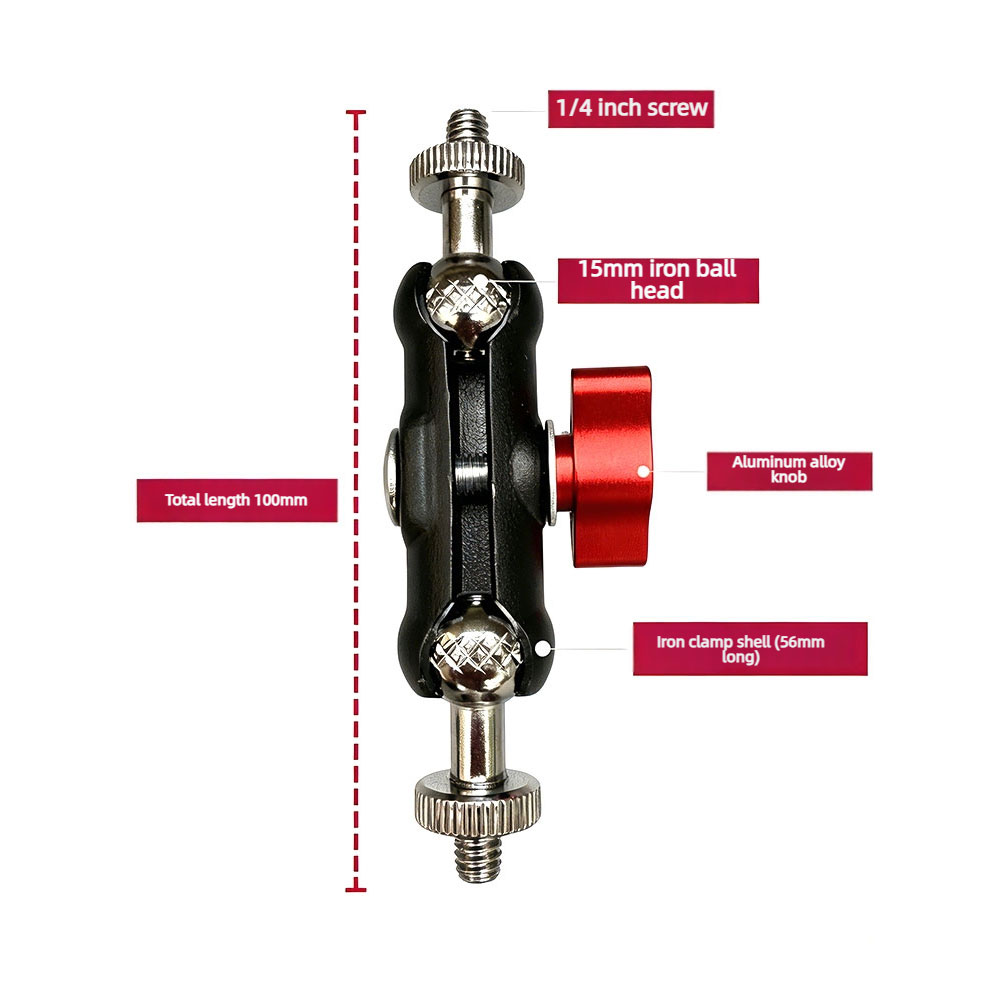Double Ball Head Articulating  - Monitor Arm Dual recension och pris