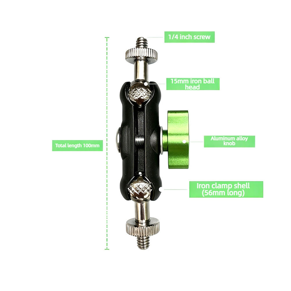 Double Ball Head Articulating  - Monitor Arm Dual recension och pris