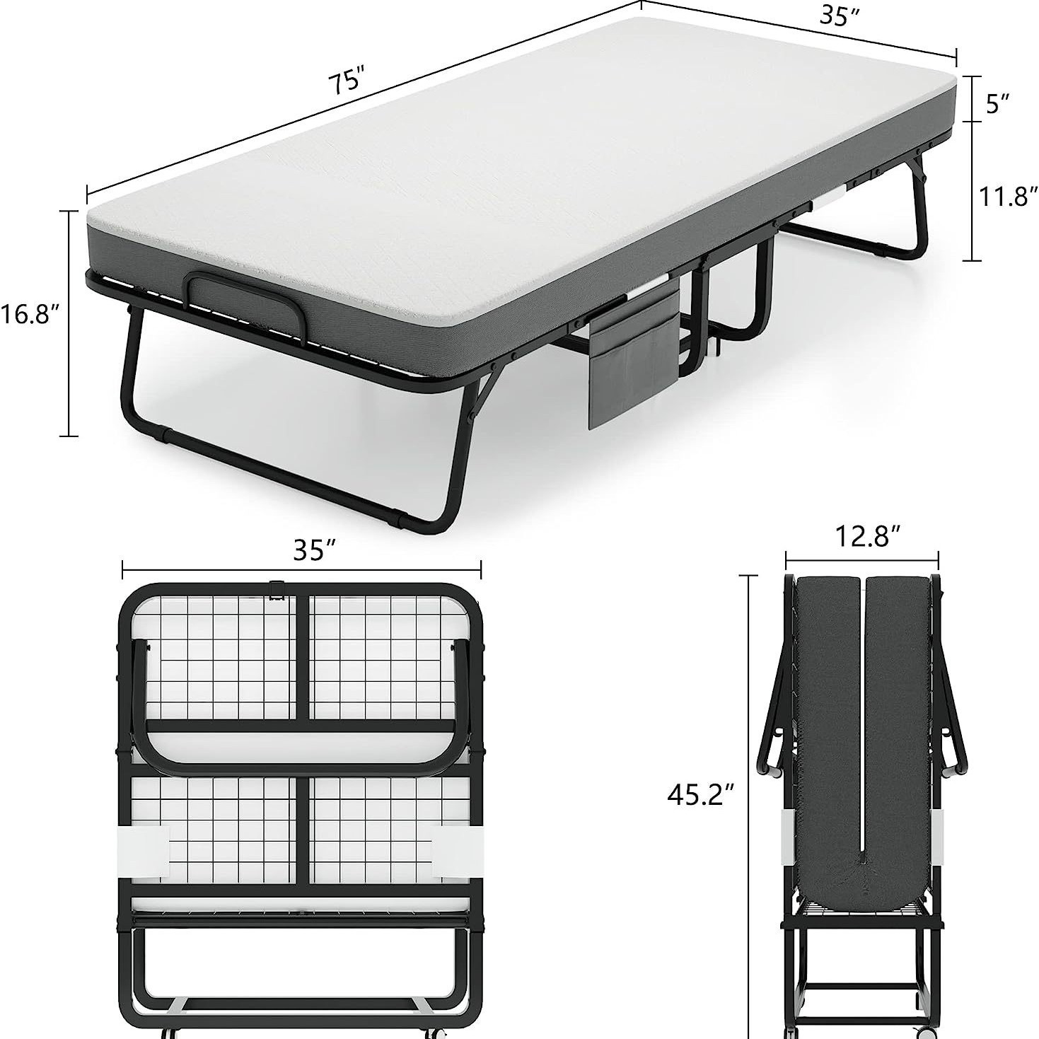 Amazon folding bed office home - Home Office Amazon recension och pris