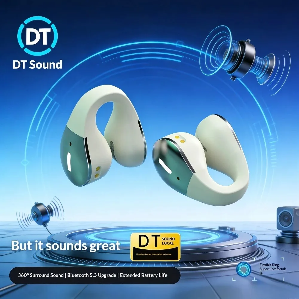 Non In Ear Bluetooth Headphone - Home Office Amazon recension och pris