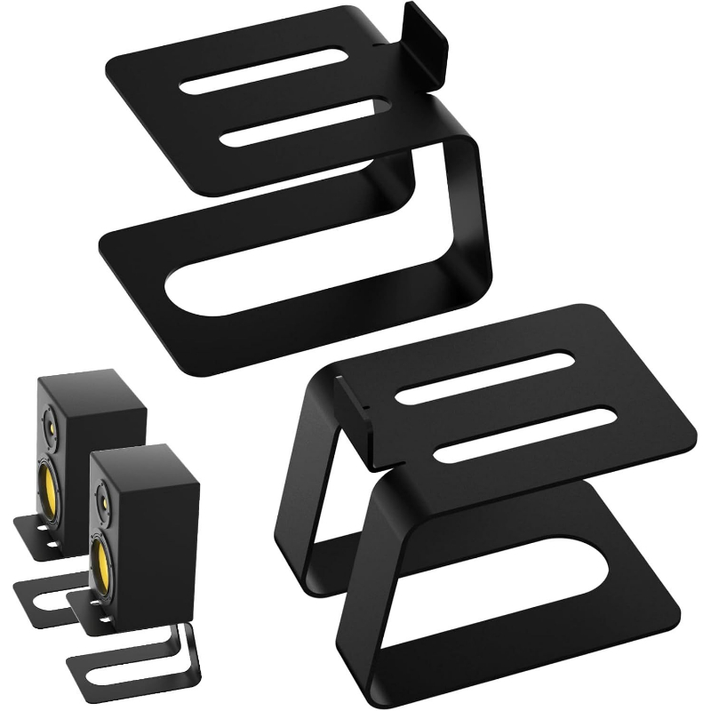 2pcs lot Desktop Speaker Stand - Monitor Riser Stand recension och pris