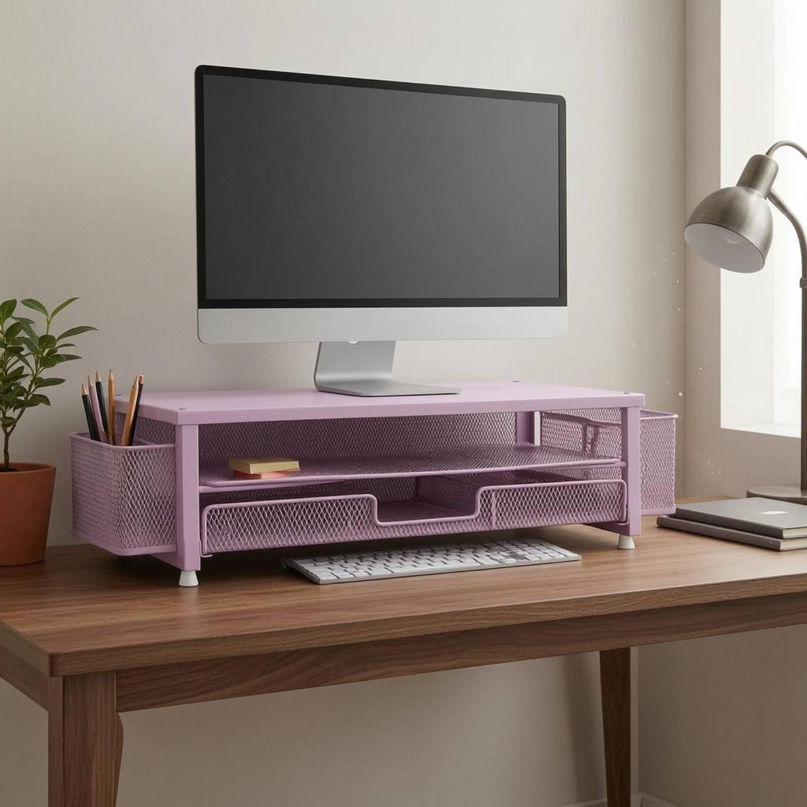 Monitors Stand Riser Organizer - Monitor Riser Stand recension och pris