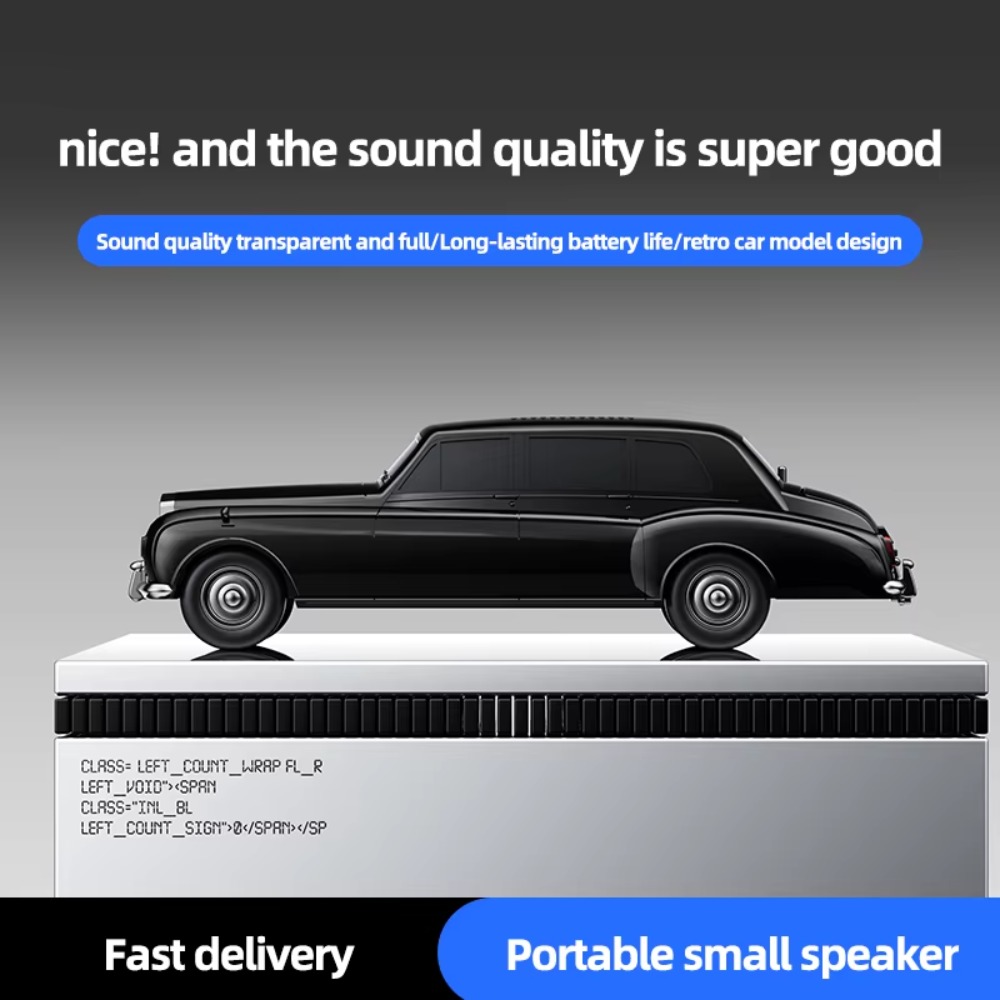 Vintage Style Classic Car Blue - Home Office Amazon recension och pris