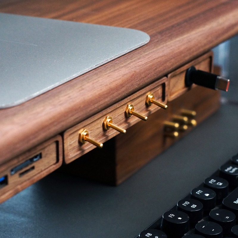 4 Ways Independent Control USB - Monitor Riser Stand recension och pris