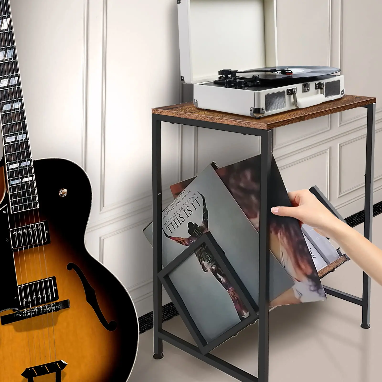 'Table Nightstand Up to 80 Alb - Home Office Amazon recension och pris