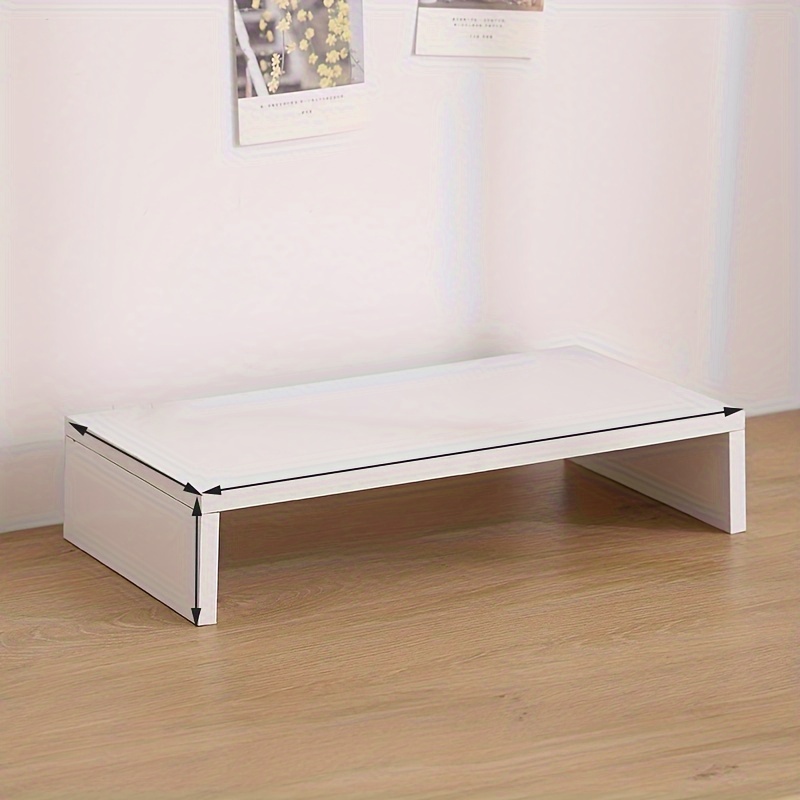 Spacious Wooden Monitor Stand  - Monitor Riser Stand recension och pris