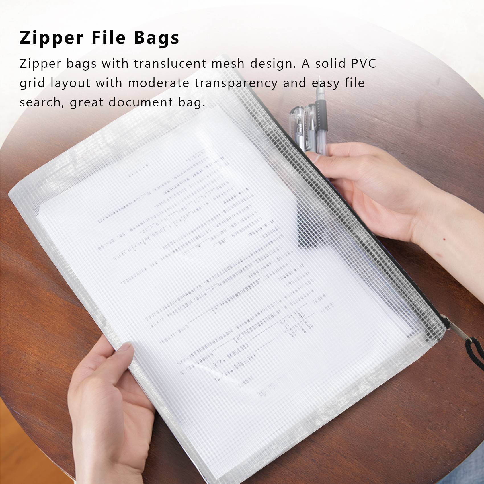 20Pcs B5 Zipper Document Pouch - Home Office Bagas recension och pris