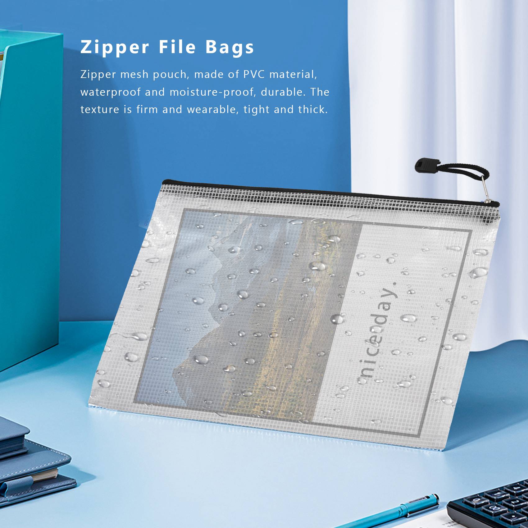 20Pcs B5 Zipper Document Pouch - Home Office Bagas recension och pris